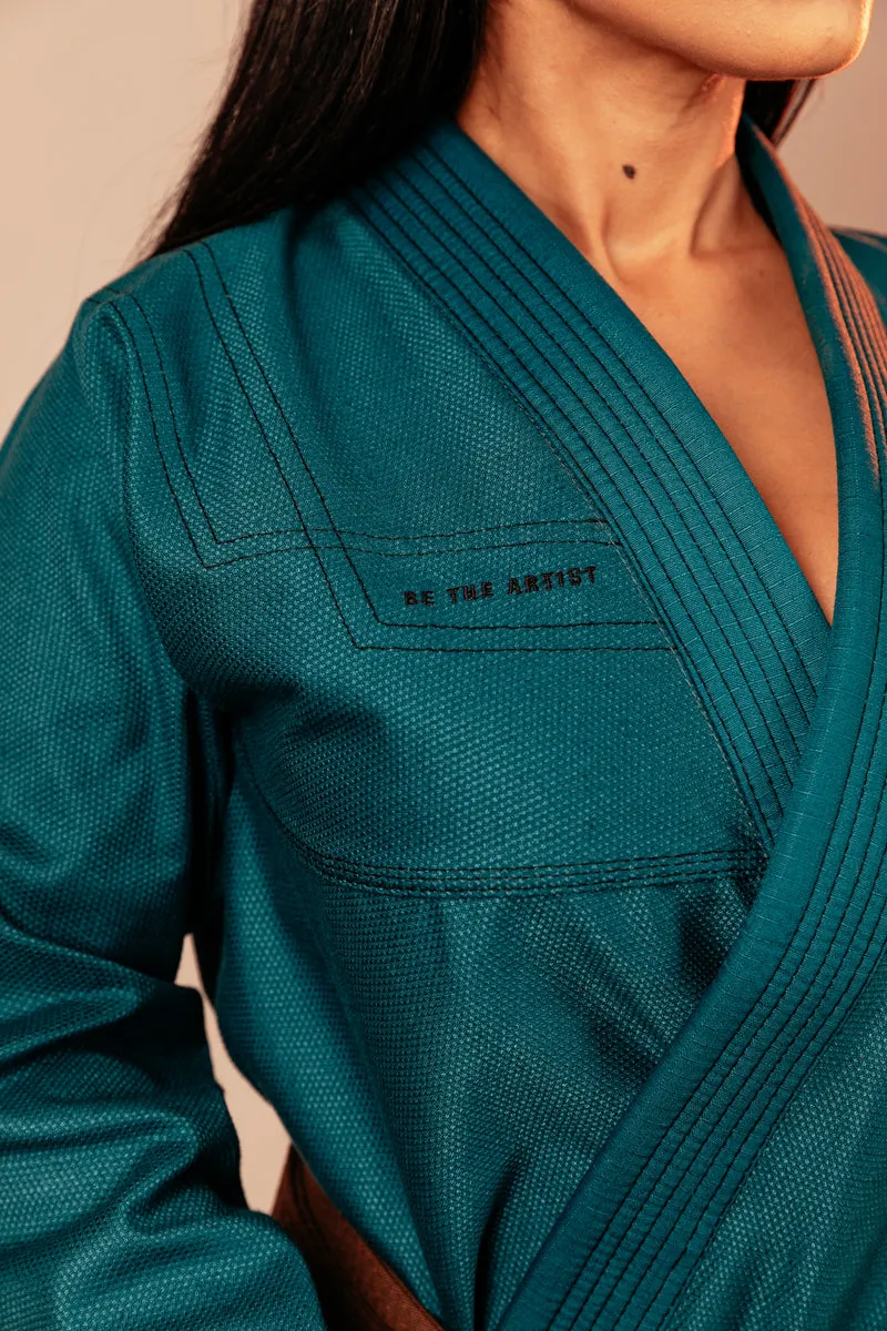 Women's Spectrum Dark Turquoise Jiu Jitsu Gi