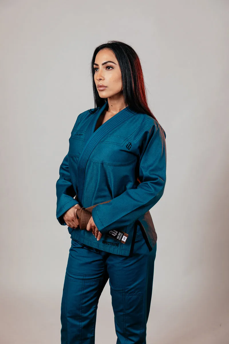 Women's Spectrum Dark Turquoise Jiu Jitsu Gi