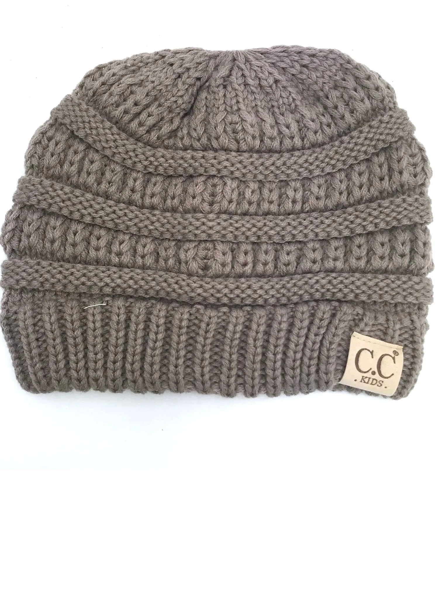 YJ-847 Taupe Kid Beanie